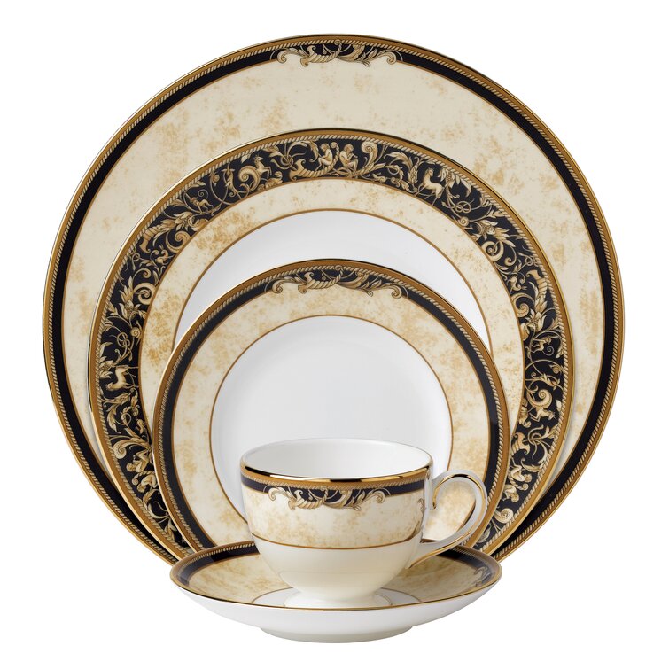 Wedgwood Cornucopia Bone China Dinnerware - Set of 5 & Reviews